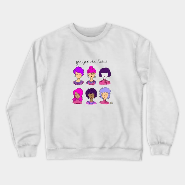 Fashion girls! Crewneck Sweatshirt by Mellowdays